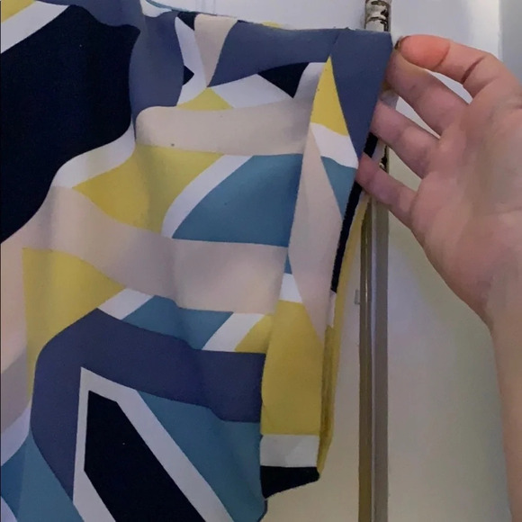 Shein geometric blouse - Picture 2 of 4